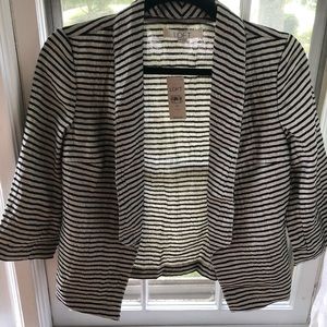 Black and gold blazer